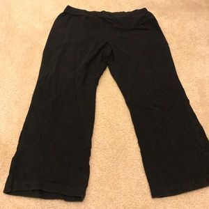 Eddie Bauer black lounge pants